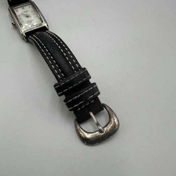 Peyote Bird Sante Fe Watch Sterling Silver Mother Of Pearl Dial New Battery 8" - Picture 6 of 15